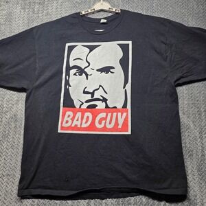 Scott Hall Razor Ramon Bad Guy Tribute T-Shirt Black Men's 2XL Pro Wrestling